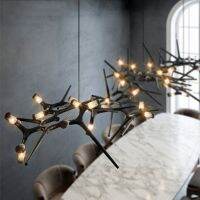 【HOT】❏ Postmodern Chandelier Lighting Luxury Dining Room Hanging Lamp Restaurant Villa Lobby Fixtures