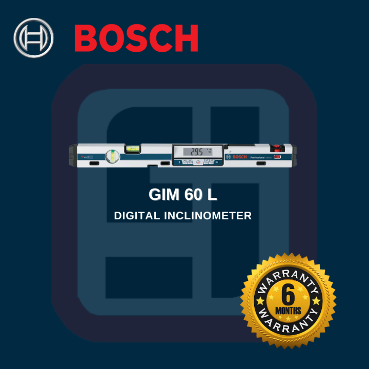 Inclinometro Laser Bosch Professional GIM 60 L - Precisione ±0.1º Con Campo 360º E Fissaggio Magnetico - Foto 7