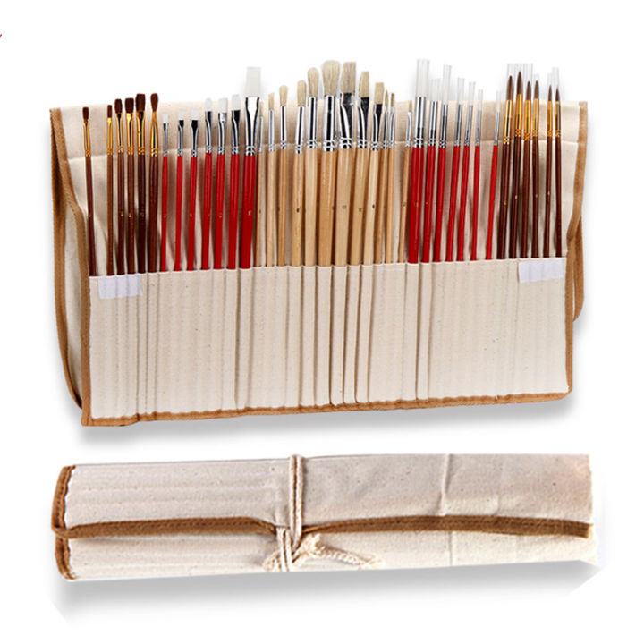 202138-pcs-paint-brushes-set-with-canvas-bag-case-long-wooden-handle-art-supplies-for-oil-acrylic-watercolor-painting
