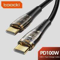 [KOLT Digital] Toocki 100วัตต์ USB C เคเบิ้ล Type C สายชาร์จอย่างรวดเร็วสำหรับ S Amsung Xiaomi O Neplus Poco F3โทรศัพท์ค่าเร็ว3.0 USB C สาย