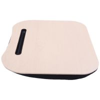 2X Desk Bed Cushion Knee Lap Handy Computer Reading Writing Table Tablet Tray Cup Holder Laptop Stand Cushion