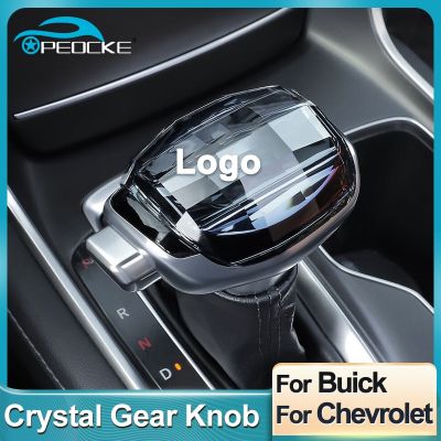 ด้ามจับกระปุกเกียร์คันเกียร์เกียร์คริสตัลสำหรับการอ่าน Regal Excelle ของ Buick สำหรับ Chevrolet Cruze Coworth Volando ส่วนภายใน