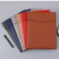 Waterproof Leather A4 Business Briefcase File Folder Document Paper Organizer Storage Bag School Office Stationery