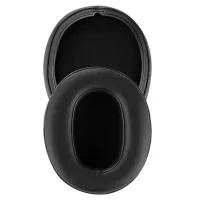 Replacement Ear Pads WH-XB900N Headphones Earpads Leather Headset Ear Cushion Repair Parts (Black)