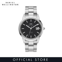 Daniel Wellington Iconic Link Automatic 40mm Silver - Watch for Men - Automatic Watch - DW Ofiicial - Authentic - Black Dial - Stainless Steel นาฬิกาผู้ชาย