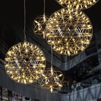 Modern Led Pendant Light Golden Hanging Lighting Fixtures Nordic Restaurant Kitchen Living Room Decor Luminaire Suspension Lamp