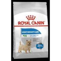 [ลด50%] [ส่งฟรี] ด่วน!! ROYAL CANIN MINI LIGHT WEIGHT CARE 1KG อาหารเม็ดสูตรสุนัขอ้วนง่าย