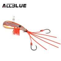 【cw】 ALLBLUE Shrimp 7g 14g Metal VIB Sinking Fishing Bass Artificial Bait With Jig Assist Rubber Skirt