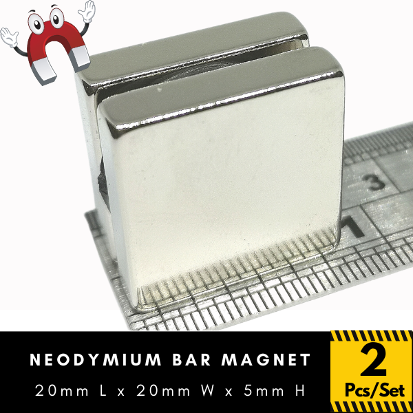 10X N52 Super Strong Magnets Square Block Rare Earth Neodymium Magnet 25X10X3mm 