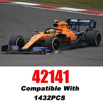 NEW Technical F1 42141 Mclarened Formula 1 Race Car Buiding Block With RC City Vehicle Bricks Kits Toys For Children XMAS Gifts