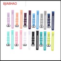 8JIA8HAO สีสัน สายรัดข้อมือ กีฬา สายสำรอง สายนาฬิกา For Honor Band 5 4 ซิลิโคน