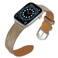 ✗✗♚ Business Real Leather Strap For Apple Watch Band 49mm 44mm 40mm 41mm 45mm 42mm 38mm Wrist Bracelet iWatch Series 8 se 7 6 5 4 3