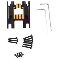 Metal Skidplate Skid Plate Transmission Mount 9736 for TRX4M 1/18 RC Crawler Car Upgrade Parts Accessories