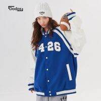 Dodos สำหรับทั้งหญิงและชาย Jaket Baseball,หลากหลายฤดูใบไม้ร่วงหลวมและเสื้อแจ็คเก็ต