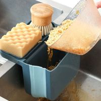 【CW】 Multifunctional Sink Drain Basket Cup Sucker Strainer To Hanging for Vegetables Fruits