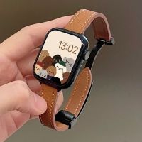 【Hot Sale】 Applicable to applewatch texture apple watch iwatch8765 generation buckle leather strap