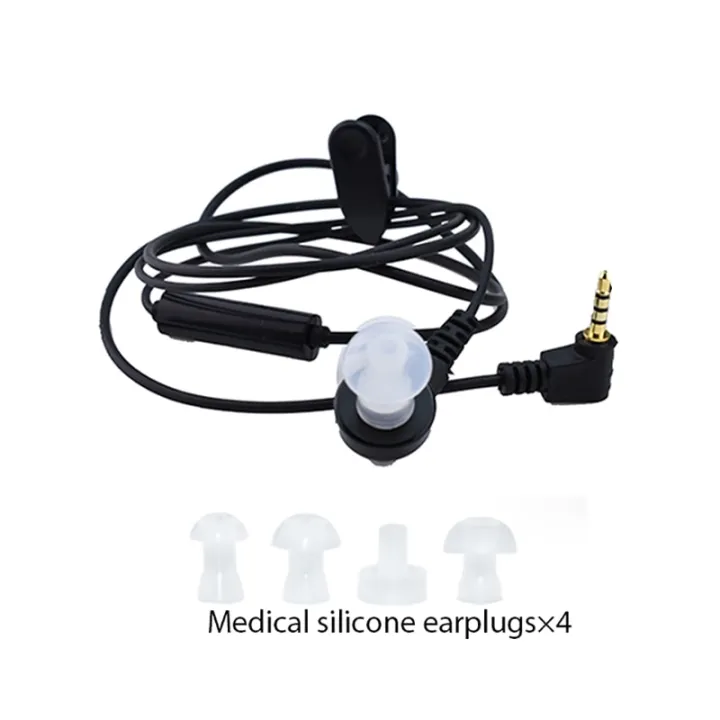 Hearing Aid accessories headphone cables earphone wires earplugs sound