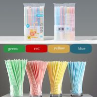 Disposable Elbow Plastic Straws For Kitchenware Bar Party Event Alike Supplies Striped Bendable Cocktail Drinking Straws Specialty Glassware