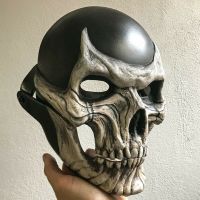 Halloween Horror Scary Mask Halloween Mask Movable Jaw Full Head Skull Mask Helmet 2022 Skull Helmet Cosplay Musk Party Decor