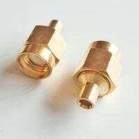 1X Pcs Konektor SMA JACK MALE SOLDER untuk Semi Kaku RG405 0.086 quot;Kabel Coax Memperpanjang Kuningan Berlapis Emas lurus RF Adaptor