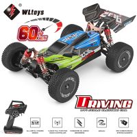 OuYunTingM Wltoys 144001แข่ง RC 60กม./ชม. รถความเร็วสูง2.4กรัมของเล่นเด็กรถดริฟท์ออฟโรดการดูดซับแรงกระแทกแผงควบคุมระยะไกลด้วยสัญญาณไฟฟ้า