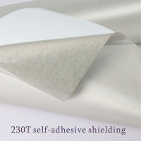 1.35m 230T Self Adhesive Shielding Cloth RFID Wallpaper Copper Fabric Blocking RFID Conductive Block Signals WiFiRF EMI EMP RF