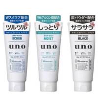 Shiseido Uno Whip Wash 130g.ชิเซโด้ อูโน่ วิปโฟมล้างหน้าสำหรับผู้ชายจากญี่ปุ่น 130กรัม