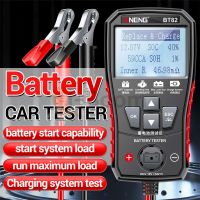 ZZOOI BT82 Car Battery Tester 12V-24V Battery Capacity Detector Analyzer for Garage Workshop Auto Motorcycle Fault Testing Tool