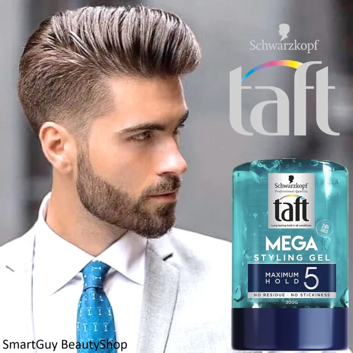 Schwarzkopf Taft Mega Styling Gel Extreme Hold ผลิตภัณฑ์เจลจัดแต่งทรงผม