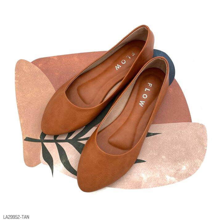 halobangkok-รองเท้า-ballet-shoes-หนังพียู-รุ่น-la29952