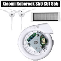 4pcslot Original New Fan filter side brush for XIAOMI Roborock S50 S51 Robot Vacuum cleaner Spare Parts