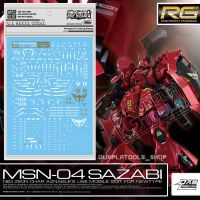 ( Pro+++ ) คุ้มค่า [ D.L Model ] Water decal RG25 ดีคอลน้ำสำหรับ MSN-04 Sazabi (RG 1/144) ราคาดี ปั้ ม น้ำ ปั๊ม หอยโข่ง ปั้ ม น้ํา โซ ล่า เซล เครื่อง ปั๊ม น้ำ อัตโนมัติ