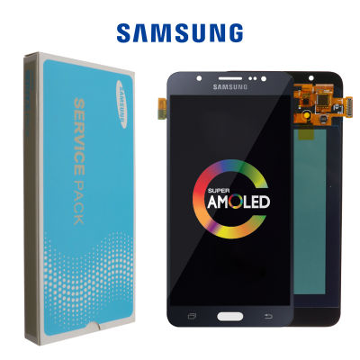 Original 5.5 Super Amoled LCD For Samsung Galaxy J7 2016 J710 J710F J710M J710G LCD Display Touch Screen Digitizer Replacement