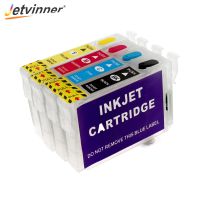 Jetvinner สำหรับ T1281 Epson 4สีตลับหมึกรีฟิลกับชิป Arc สำหรับ Epson Stylus S22 Sx125 Sx420w Sx425w Sx420w Sx235w