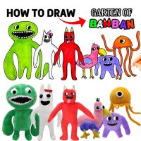 2023 Garten Of Banban Plush Toys Jumbo Josh Anime Monster Captain Fiddles Stuffed Animals Plushie Doll Game Fans Gift for Kids