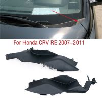 |”}》: สำหรับ Honda CRV CR-V RE 2007-2011รถยนต์กระจกหน้าห่อมุมผ้าเช็ดขอบด้านข้างฝาแผ่นครอบด้านซ้ายสำหรับขับ LHD