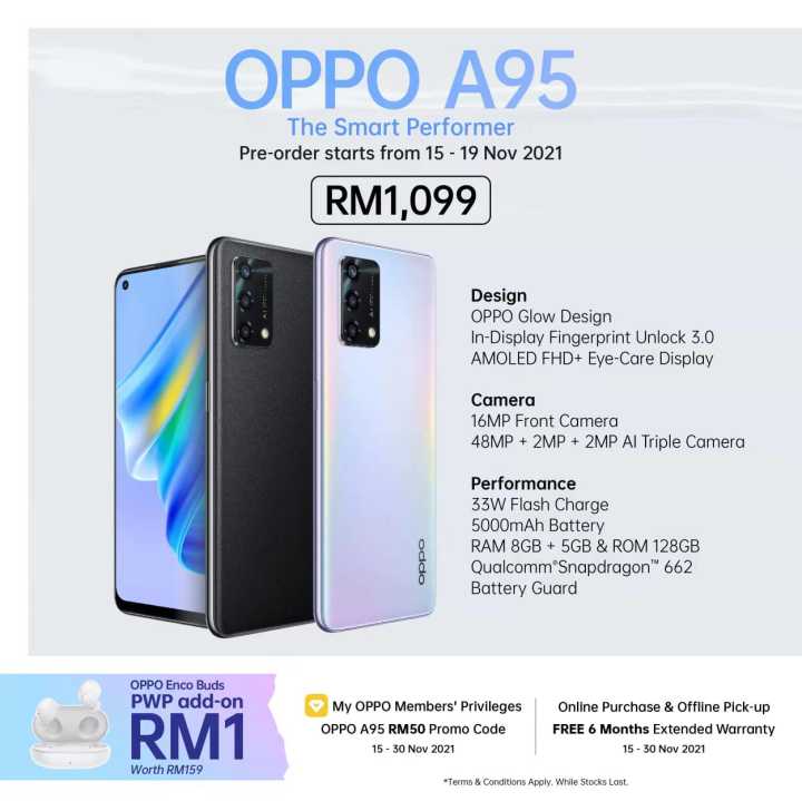 snapdragon oppo a95