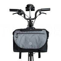 TWTOPSE 15L จักรยาน S กระเป๋าสำหรับ Brompton 3SIXTY PIKES จักรยานพับจักรยานพอดี14นิ้วแล็ปท็อปที่มีฝาครอบฝนกระเป๋า Messenger คลาสสิก