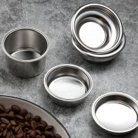 51/54/58mm Filter Basket for Coffee Bottomless PortafilterSingle Double Powder Bowl Cleaning Blind Bowl Espresso Accessories