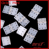 Qcici บานพับเครื่องบินไนลอน27X16มม. 20ชิ้นสำหรับเครื่องประดับ DIY เครื่องบิน RC