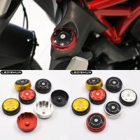 Izcycle เคสฝาฝาปิดแท้งก์น้ำหม้อน้ำรถยนต์อะลูมิเนียม CNC สำหรับ DUCATI MONSTER 821 2014-2019 MONSTER 1200/S/r 2014-2019