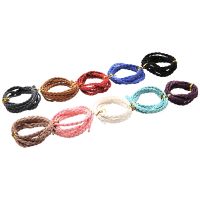 5meters 6mm Flat Faux Suede Cord Necklace Bracelet Findings Braid Weave Korean Velvet Rope Thread String For Diy Jewelry Making