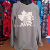 ❆♂ g40349011chao 037A เสื้อไอซ์ฮอกกี้มือสอง N.T.R Canada ice hockey jersey size xxxl