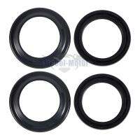 Front Fork Oil Dust Seal Wiper Seals Kit Set For Kawasaki ZX1000 Ninja H2 2016-2018 Ninja H2R 2015-16 2019 Ninja ZX-10R 2004-10