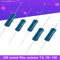 ✟☇❈ 20Pcs/lot 5W 1 Metal Film Resistor Series Ohm Resistance 1R 2.2M 1K 10K 100R 220R Five-Color Ring 121 Kinds Power Resistors