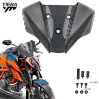 สำหรับ 1290 SuperDuke R MY20 รถจักรยานยนต์ Windproof Fly Screen สำหรับ 1290 SuperDuke R 2020 2021 2022 2023 2024 เครื่องยนต์บังลม