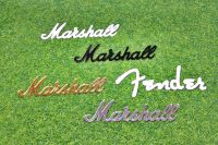 โลโก้ ติดลำโพง Marshall (เหมือนแท้) สีขาว สีดำ สีทอง (มีสินค้าพร้อมส่งในไทย)