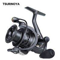 [HOT LIAXLLWISAAZH 534] TSURINOYA Long Casting Spinning Fishing Reel NA 2000 3000 4000 5000 12กก. ลากสูงสุด5.2:1จัดส่งฟรี Pike Bass Carp Reel Tackle