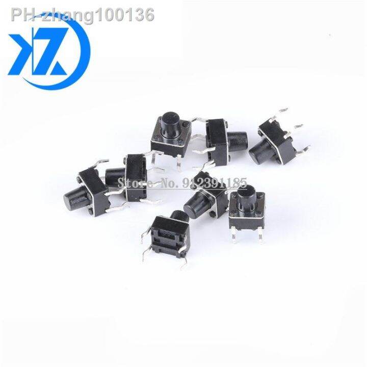 20pcs-6x6-push-button-switch-dip-6x6x4-3-light-touch-switch-6x6x4-3-5-6-7-8-9-10-11-12-13mm-the-power-switch-4pins