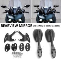 For Yamaha XMAX X-Max 300 Xmax300 2023 Motorcycle Accessories Rearview Rear View Mirrors Glass Back Side Mirror Holder Bracket